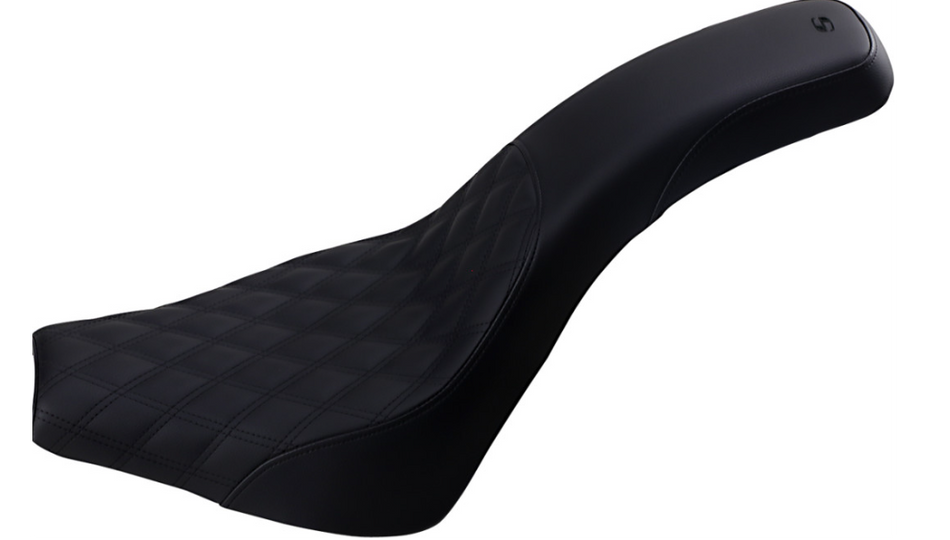 Saddlemen Profiler Lattice Stitch Black Seat 4 Harley Softail 18-23 FXBB/FXBBS