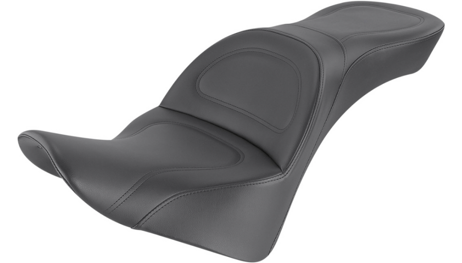 Drag Specialties EZ-ON Mount Solo Smooth Seat for Harley Softail 00-17 FLST