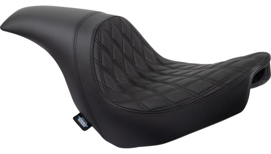 Drag Specialties Predator Double Diamond Seat 4 Harley 18-23 FXLR/FXLRS/FSLRST