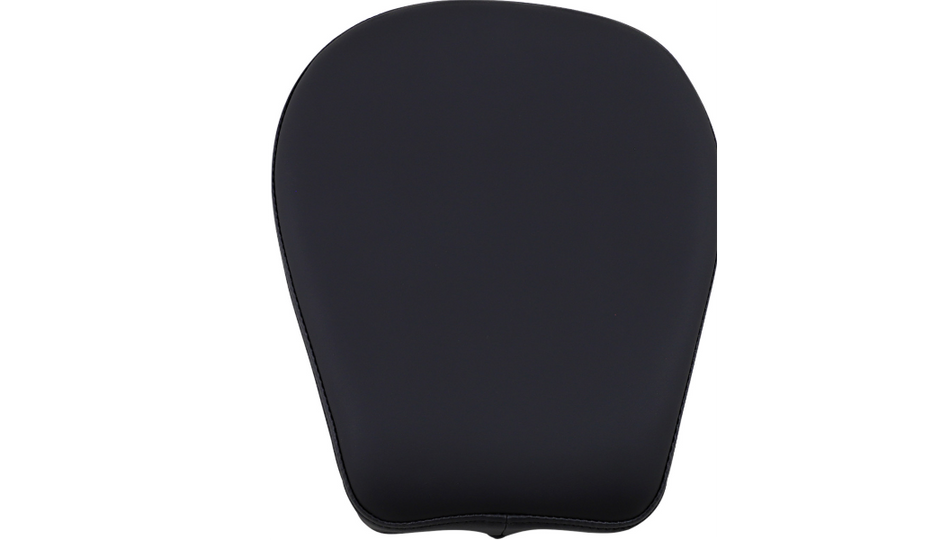 Drag Solo Black Optional Smooth Harley Wide Pillion Pad Seat for FXD/FLD 06-17