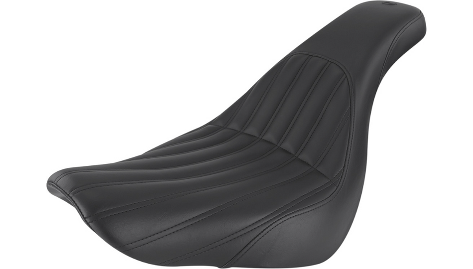 Saddlemen Knuckle Profiler Black SaddleHyde Seat 4 Harley 18-23 FXLR/FXLRS/FLSB