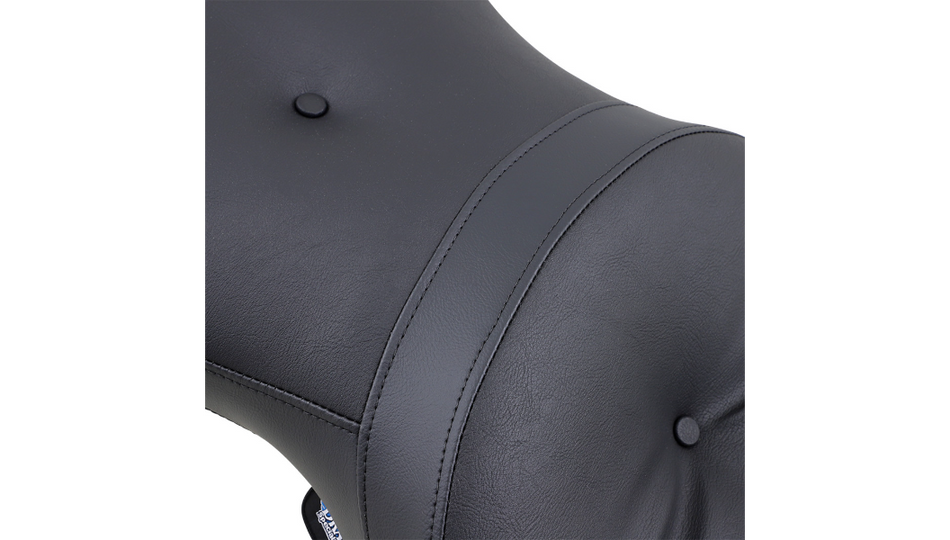 Drag Low-Profile Wide Touring Pillow Style Seat 4 Harley 04-22 XL Models