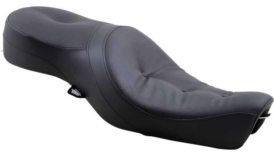 Drag Low-Profile Wide Touring Pillow Style Seat 4 Harley 04-22 XL Models
