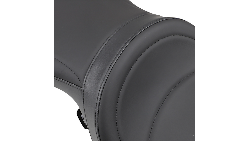 Drag Low-Profile Wide Touring Mild Stitched Seat 4 Harley 04-22 XL Models