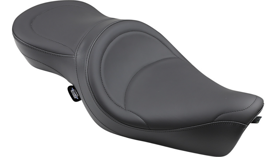 Drag Low-Profile Wide Touring Mild Stitched Seat 4 Harley 04-22 XL Models