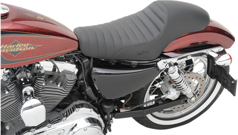 Saddlemen Americano Café Black SaddleHyde Classic Seat 4 Harley 86-03 XL