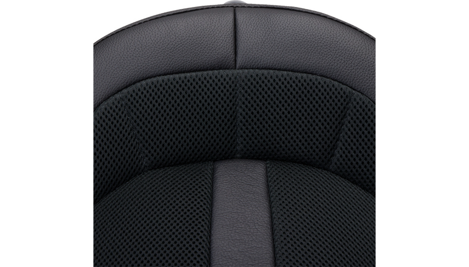Danny Gray BigIST Solo Black Leather Air Seat 4 Harley 04-21 XL Models