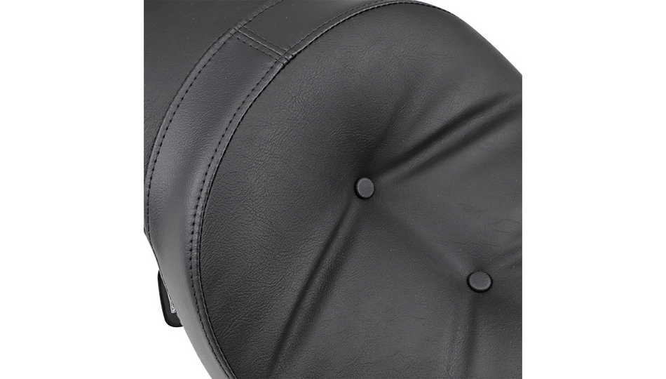 Drag Low-Profile Touring Pillow-Style Black Seat 4 Harley 82-03 XL Models