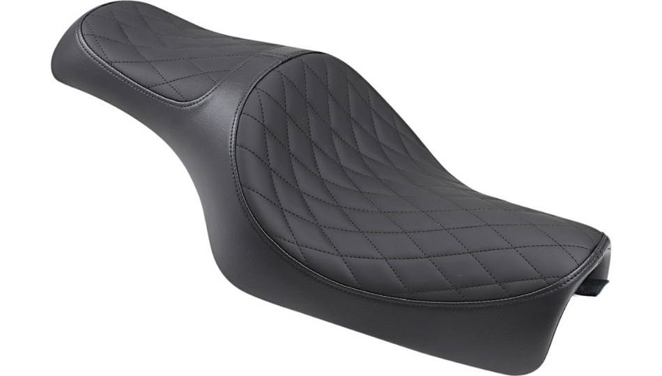 Drag Specialties Caballero Diamond Stitch 2-Up Seat 4 Harley 04-22 XL Models