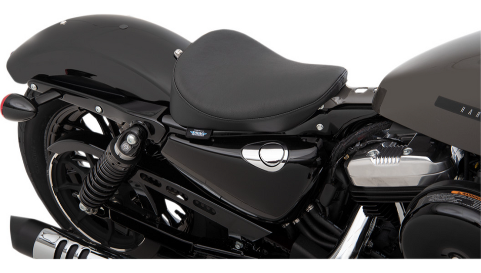 Drag Specialties Bobber-Style Solo Smooth Vinyl Seat 4 Harley 10-22 XL Models