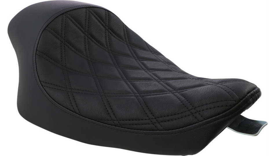Drag Specialties 3/4 Solo Double Diamond W/Black Seat 4 Harley 04-22 XL Models