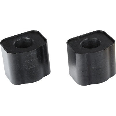 Thrashin Supply Black 1" Riser Spacer Extensions Billet Aluminum Pair