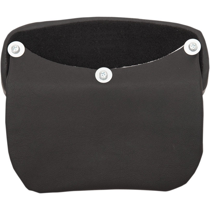 Drag Specialties Black Solar Reflective Chopped Tour-Pak Backrest Seat Pad