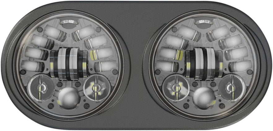 Custom Dynamics Black ProBeam LED Adaptive Headlamps for Harley Road Glide