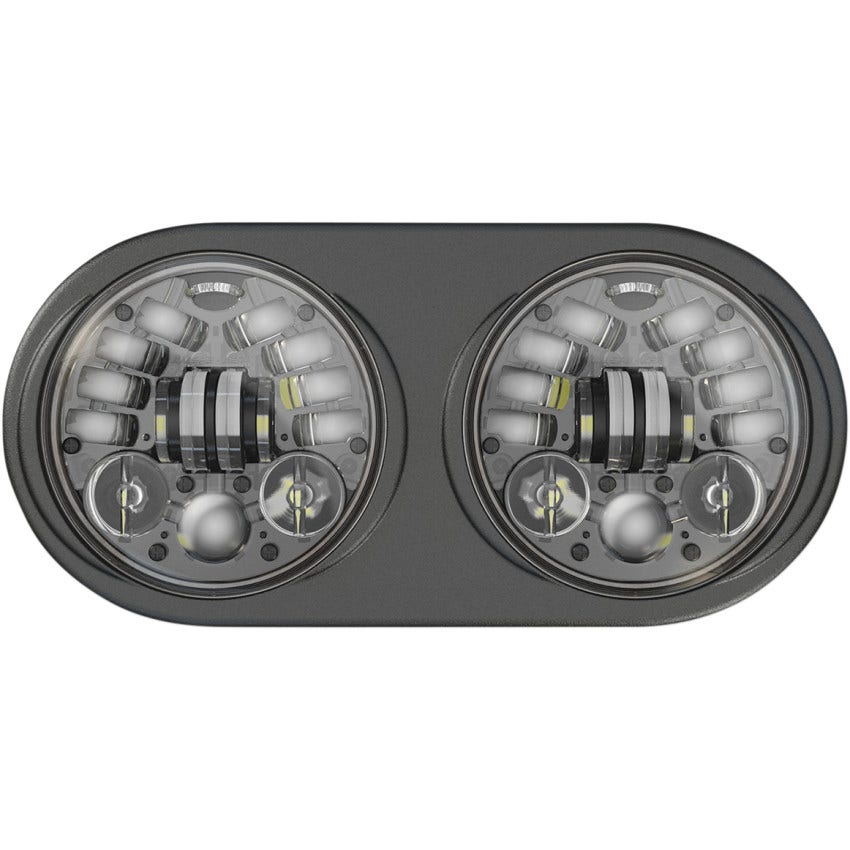 Custom Dynamics Black ProBeam LED Adaptive Headlamps for Harley Road Glide