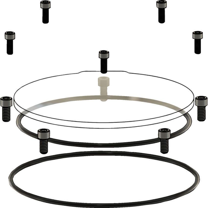 Trask Assault Derby Cover Repair Kit for Harley 1999-2024