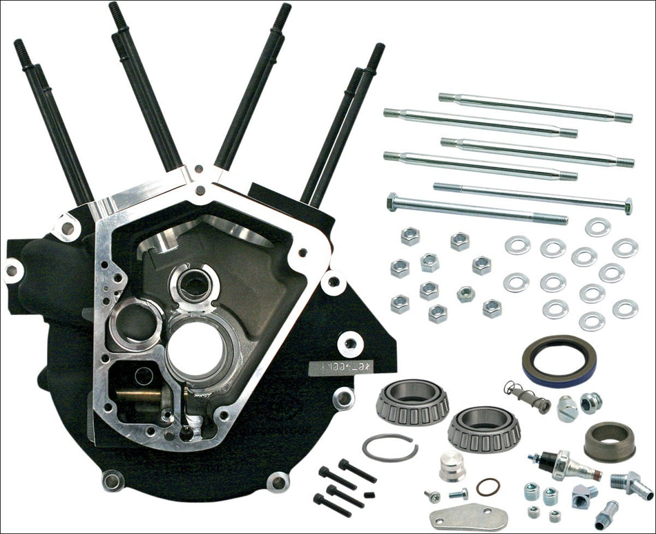 S&S Cycle Black Evolution EVO Style Standard Bore Super Stock Engine Case 92-99