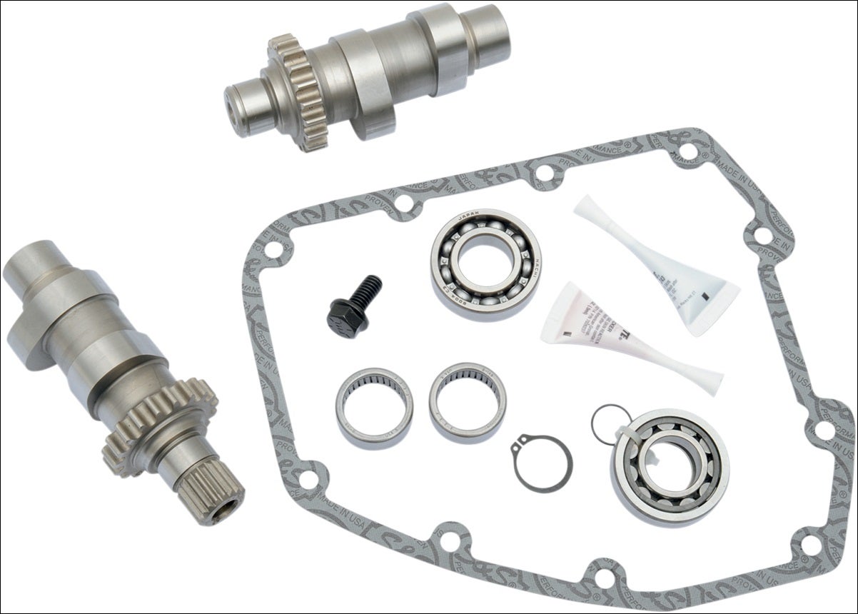 S&S Cycle Chain & Gear Drive Camshaft Kit for Harley-Davidson Twin