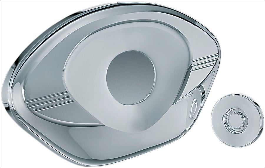 Kuryakyn Chrome Timing Chain Cover Set for 01-16 Honda Goldwing GL1800 & F6B