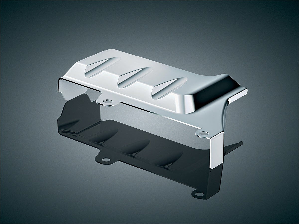Kuryakyn Chrome Rear Cylinder Base Cover for Harley Touring FLH/T 02-06