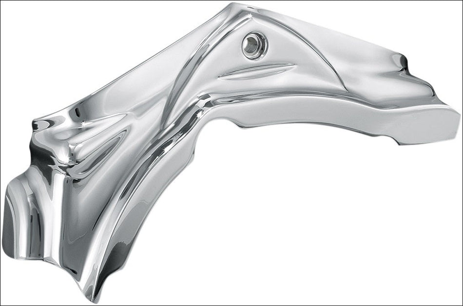 Kuryakyn Chrome Cylinder Base Cover for '07-'17 Harley Softail Models