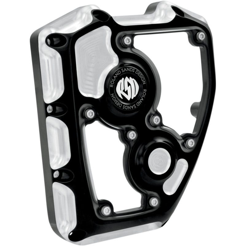 Roland Sands RSD Black Contrast Cut Clarity Cam Timing Covers Harley 01-15 Non FL