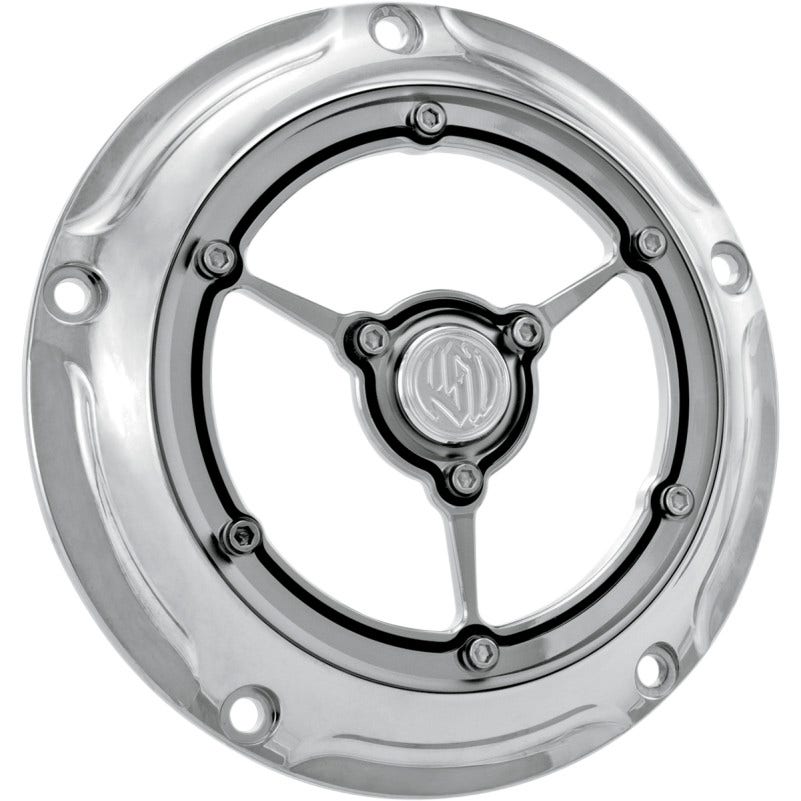 Roland Sands RSD Chrome Clarity 5 Hole Derby Cover Harley Big Twin 99-14