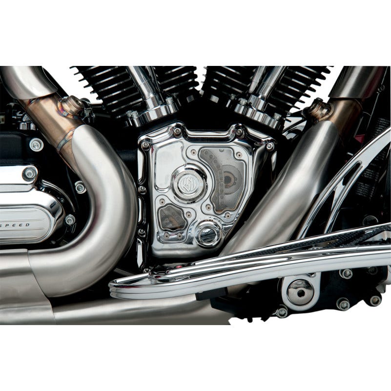Roland Sands RSD Chrome Clarity Cam Timing Covers for Harley Twin Cam FL 01-15