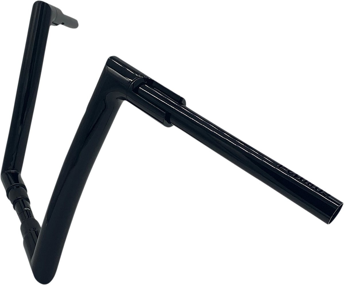 FBI Fat Baggers 1-1/2" EZ Flat Top Handlebars for 18-20 FLHRXS - Black / 12"