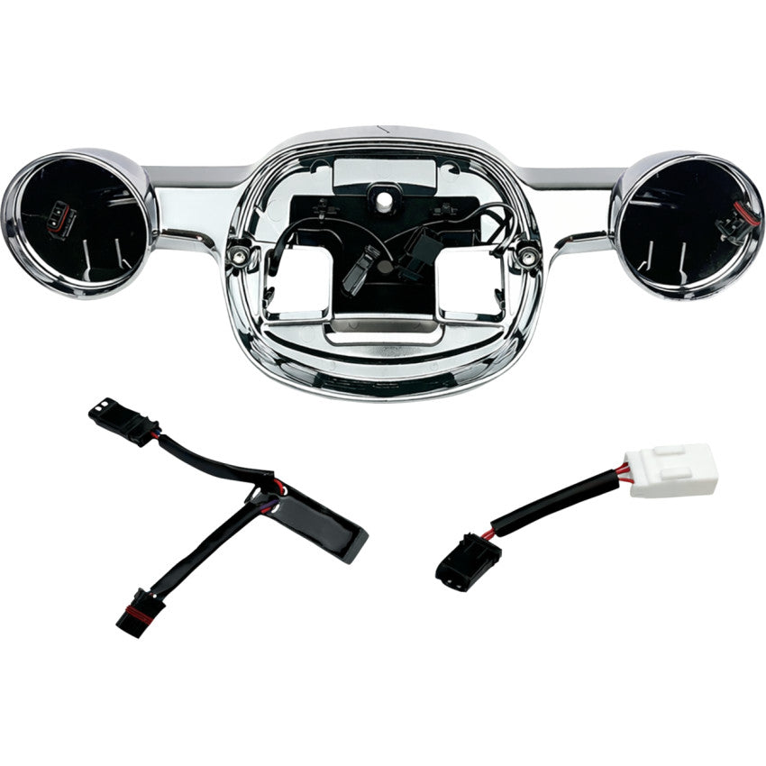 Custom Dynamics Taillight and Turn Signal Baseplate for Harley 22-25 FX
