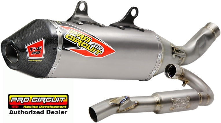 Pro Circuit Ti-6 Pro Titanium Exhaust System '19 KTM 350 SX-F 0351935FP