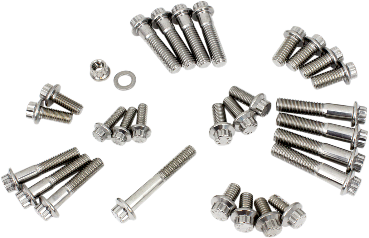 Feuling M8 Softail Chassis Dress-Up Fastener Kit for 2018-2024 Harley-Davidson Electra Glide / Softail