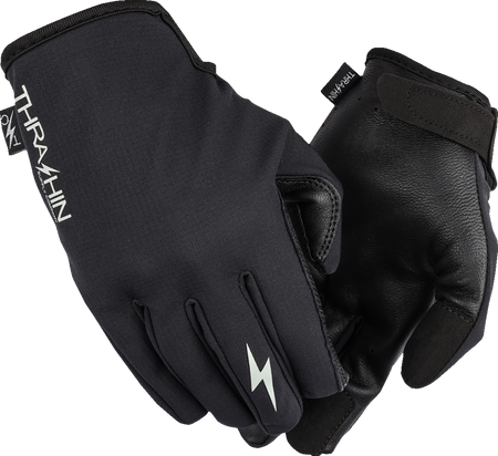 Thrashin Supply Co. Windbreaker Stealth Gloves - Black