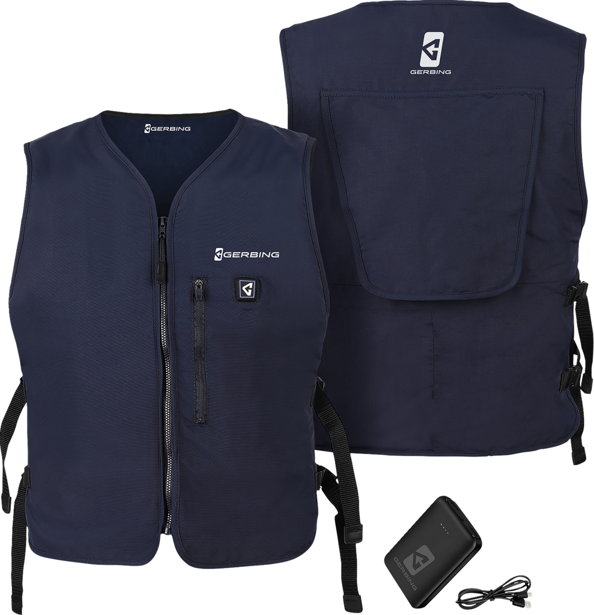 Gerbing Heated Clothing 5V Touch Button Circulatory Cooling Vest - Blue