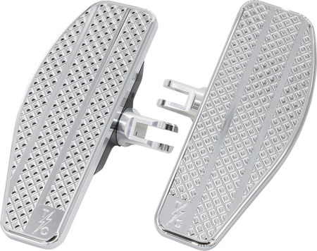Thrashin Supply Co. Mini Floorboards for 2007-2025 Harley-Davidson Touring / Softail - Chrome