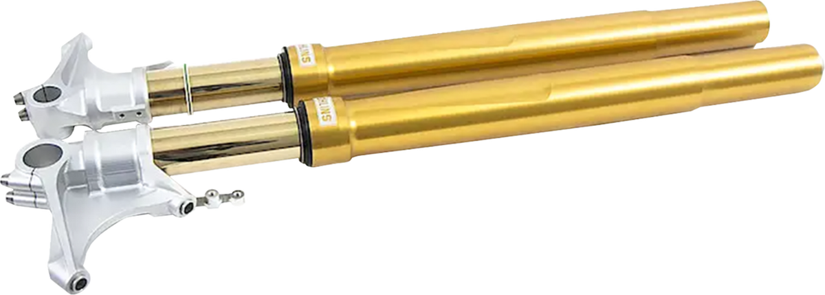 Ohlins FGRT 48 mm Inverted Fork Cartridge Kit for 2023-2025 Harley-Davidson CVO Road Glide / CVO Street Glide - Gold