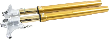 Ohlins FGRT 48 mm Inverted Fork Cartridge Kit for 2023-2025 Harley-Davidson CVO Road Glide / CVO Street Glide - Gold
