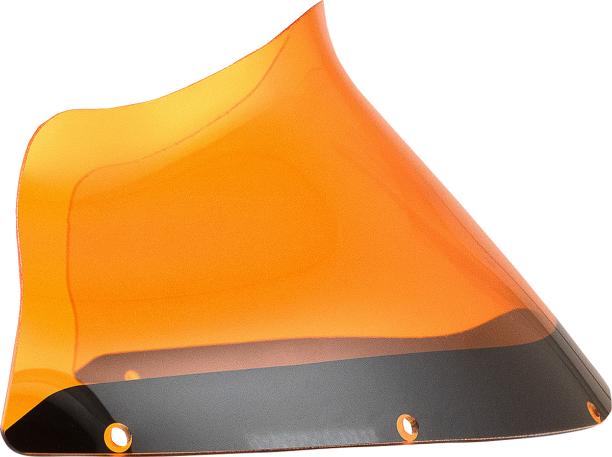 Klock Werks 9" Kolor Flare Windshield for FXRP-Style Fairings - Orange