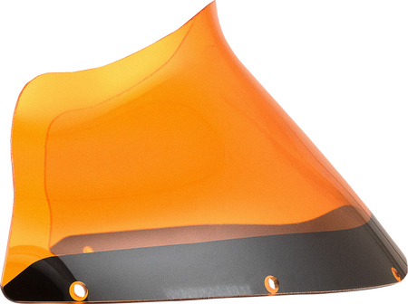 Klock Werks 9" Kolor Flare Windshield for FXRP-Style Fairings - Orange