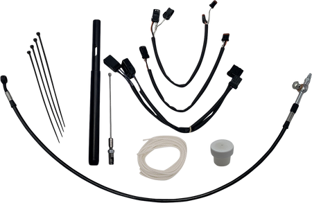 FBI Fat Baggers Control Installation Kit for 2014-2023 Harley-Davidson Touring - FLHR '21 / Black / 16"