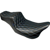 Le Pera LK-587 Tailwhip 2-Up Seat for Harley Touring FL 08-23