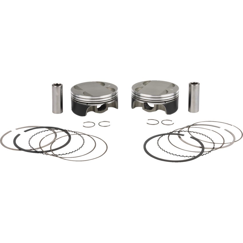 Wossner 117"CID 4.375" Stroke Piston Kit for Harley 17-24 M-Eight Models
