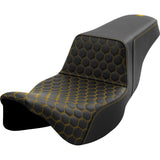 Saddlemen Step-Up Honeycomb Extended Reach Seat Harley