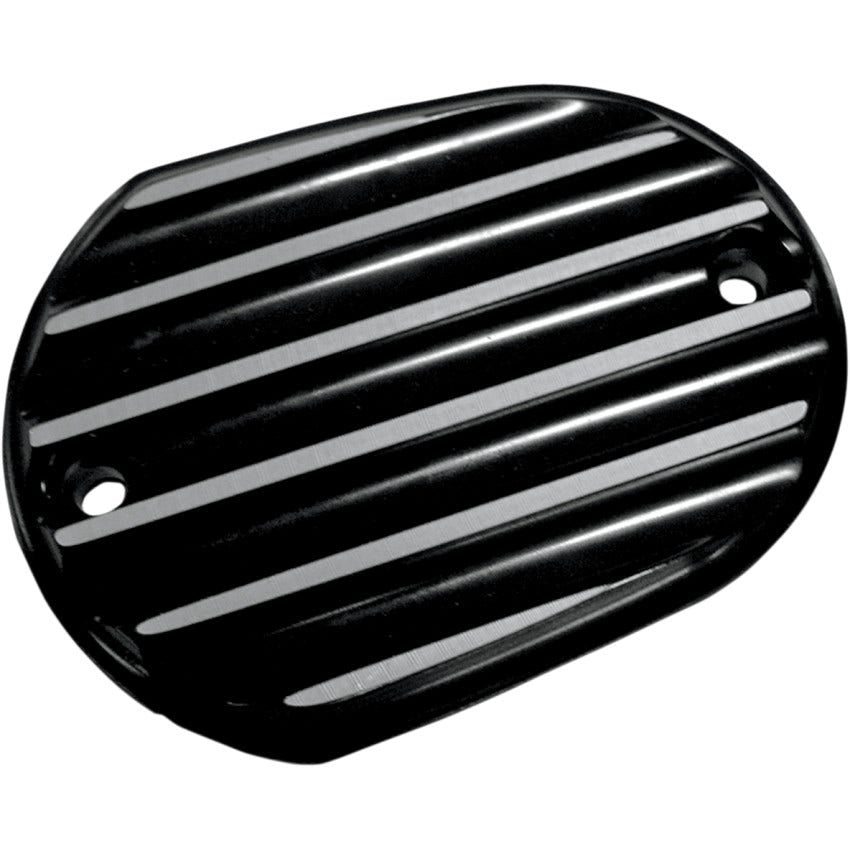 Joker Machine Black Finned Front Master Cylinder Cover For Harley-Davidson Sportster XL 06-20