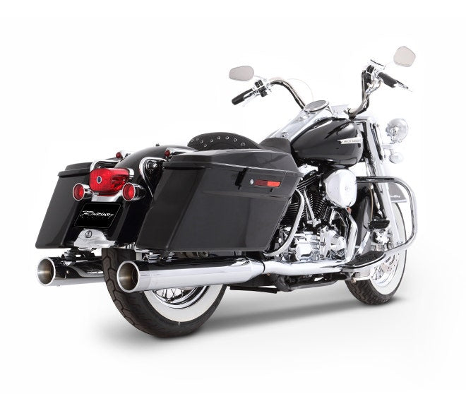 Rinehart True Dual Exhaust for 95-08 Harley Touring | 100-0102,100