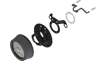 Vance & Hines VO2 Naked Air Cleaner for Harley 08-14 Dyna Models | 71007