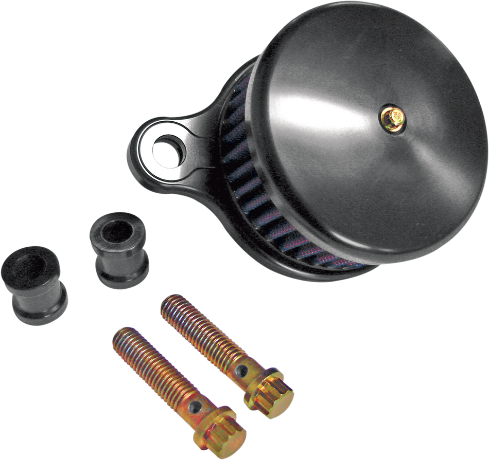 Joker Machine Black Smooth Performance Air Cleaner Harley Sportster XL 07-15