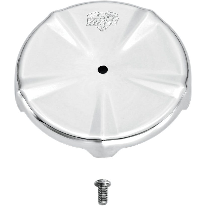 Vance & Hines Chrome Skull Cap Air Cleaner Cover for Harley