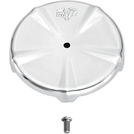 Vance & Hines Chrome Skull Cap Air Cleaner Cover for Harley