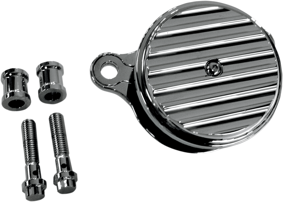 Joker Machine Chrome Finned Performance Air Cleaner Harley Sportster XL 07-15